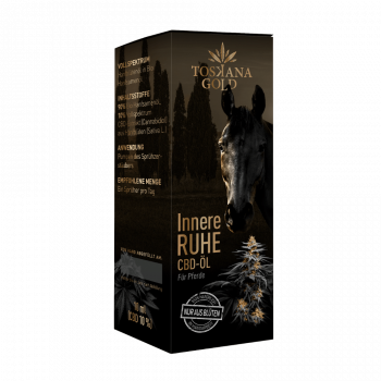 Toskana Gold Hanfblütenöl für Pferde CBD Öl Vorschaubild